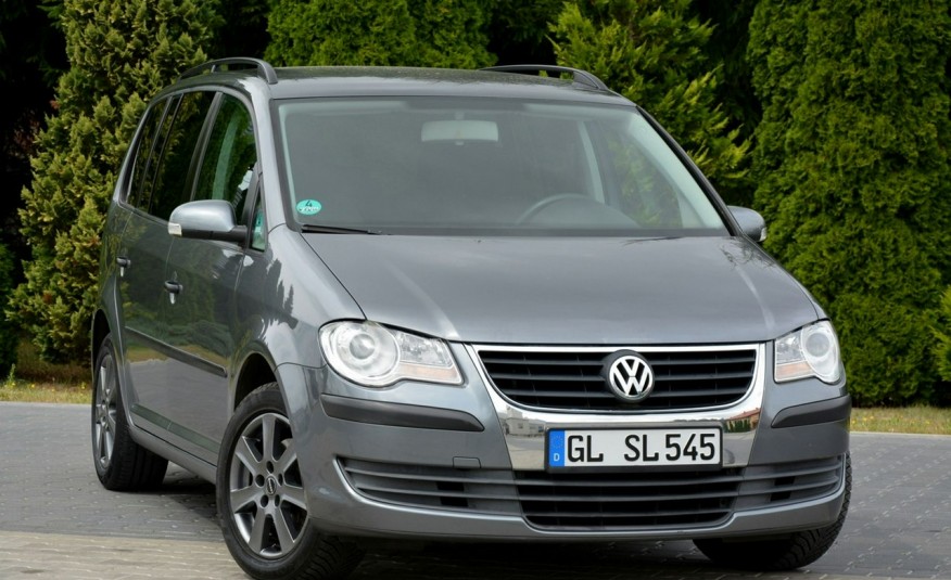 Volkswagen Touran 1.6MPI(102KM) Lift 7-Foteli Klimatronik Reling Alu 16"I Wł ASO VW zdjęcie 