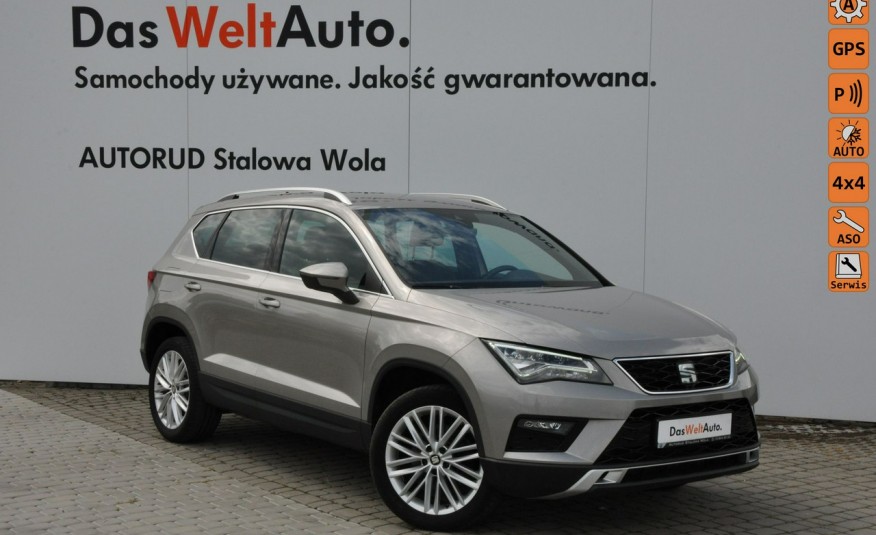 Seat Ateca 2.0TDI 190KM 4Drive Kamera Hak Gwarancja Dealer FV23% zdjęcie 