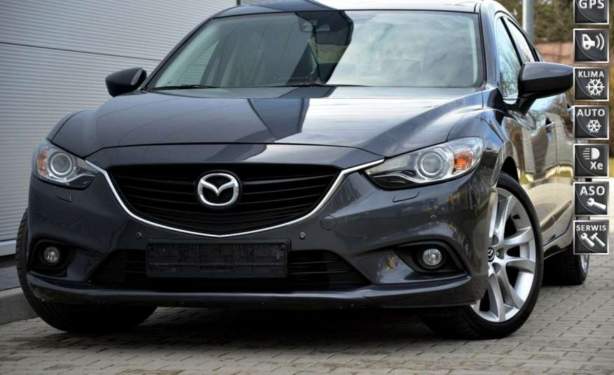Mazda 6 Zarejestrowana 2.2D Gtm-Line Serwis Kamera Bose Navi Xenon zdjęcie 