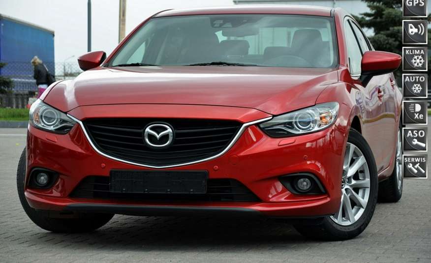 Mazda 6 Opłacona 2.2D LED Serwis Grz.fotele Navi Bi-Xenon zdjęcie 