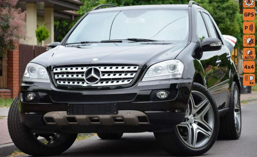 Mercedes ML 320 Opłacony 320CDI Skóra+Alc. Navi Szyberdach Skóra zdjęcie 