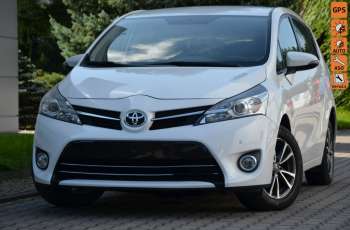 Toyota Verso Biała Perła Opłacona 1.6 D4-D Serwis 81tys.KM Kamera Navi 7-os.