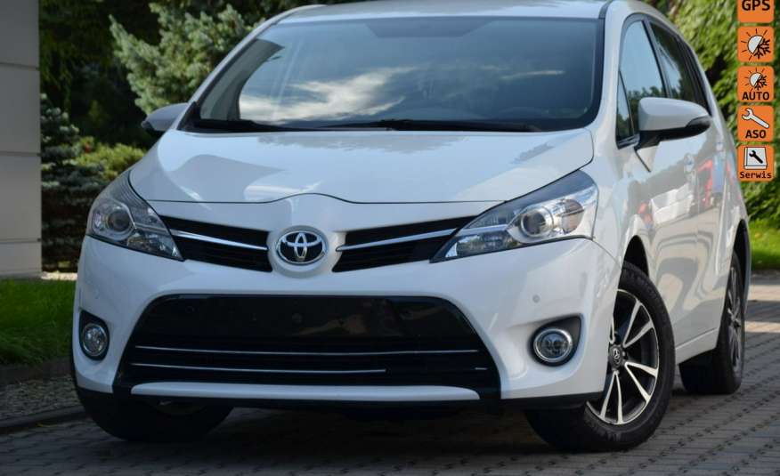 Toyota Verso Biała Perła Opłacona 1.6 D4-D Serwis 81tys.KM Kamera Navi 7-os. zdjęcie 