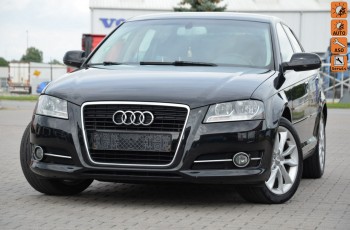 Audi A3 Czarne Opłacone 2.0TDI Serwis Lift Start/Stop Klima Alu Gwarancja