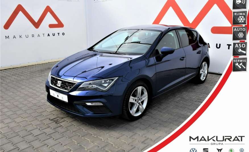 Seat Leon FR 130KM, Full LED, NAVI, Czujniki Park, Klima 2 strefy auto zdjęcie 