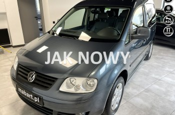 Volkswagen Caddy 1.6 MPI 102KM TEAM Klimatron Halogeny Alu felgi drzwi przesuwne NIEMCY
