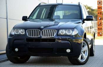BMW X3 Zarejestrowana 3.0sd 286KM Lift M-pakiet Xenon Navi Skóra Alu