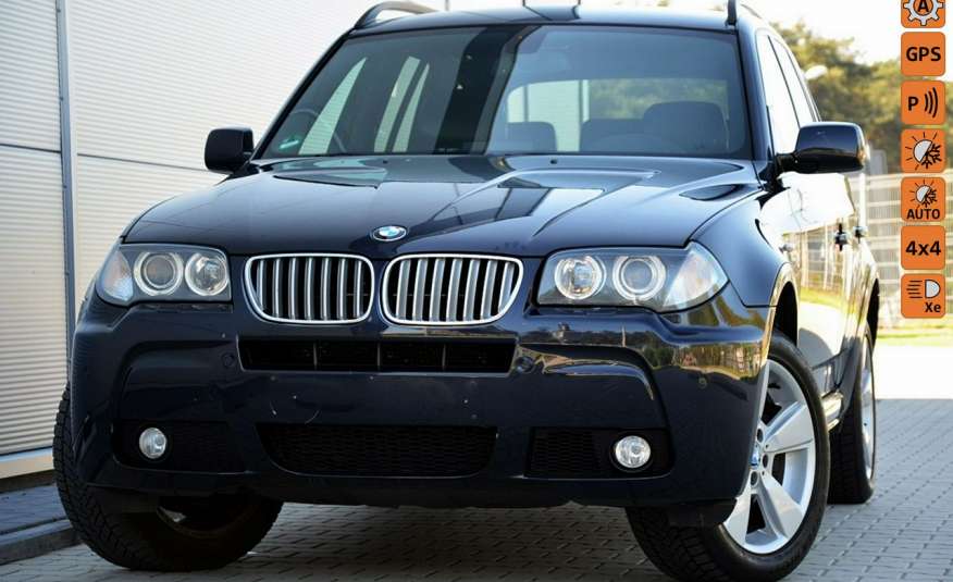 BMW X3 Zarejestrowana 3.0sd 286KM Lift M-pakiet Xenon Navi Skóra Alu zdjęcie 