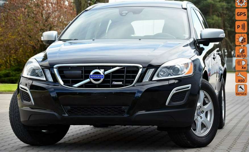 Volvo XC 60 Czarne Zarejestrowane R-design 2.4D5 Serwis Blis Xenon Navi zdjęcie 