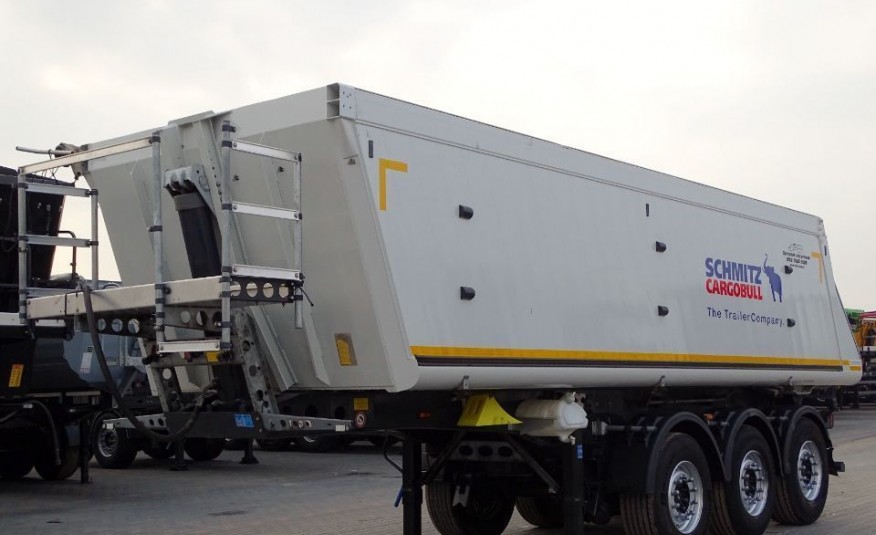 Schmitz WYWROTKA / 29 M3 / WAGA: 5 600 KG / SUPER STAN / MAŁO UŻYWANA / OŚ PODNOSZONA / zdjęcie 