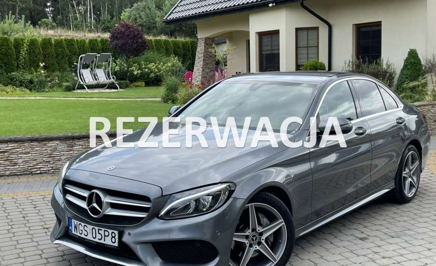 Mercedes C 200 C200 185KM 4MATIC / AMG / Salon PL I-właściciel / Bezwypadkowy zdjęcie 