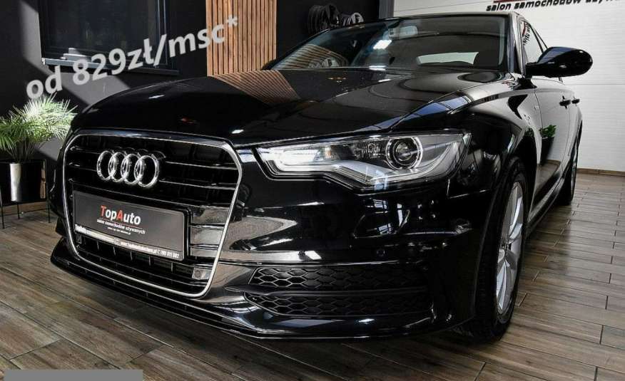 Audi A6 3.0 TDI sline SEDAN NAVI AUTOMAT bezwypadkowa GWARANCJA film zdjęcie 