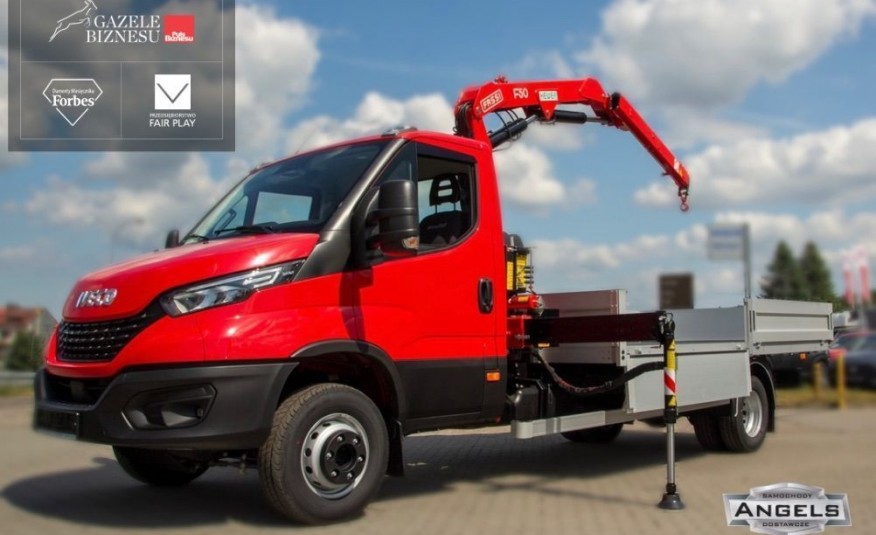 Iveco Daily z HDS żurawiem zdjęcie 