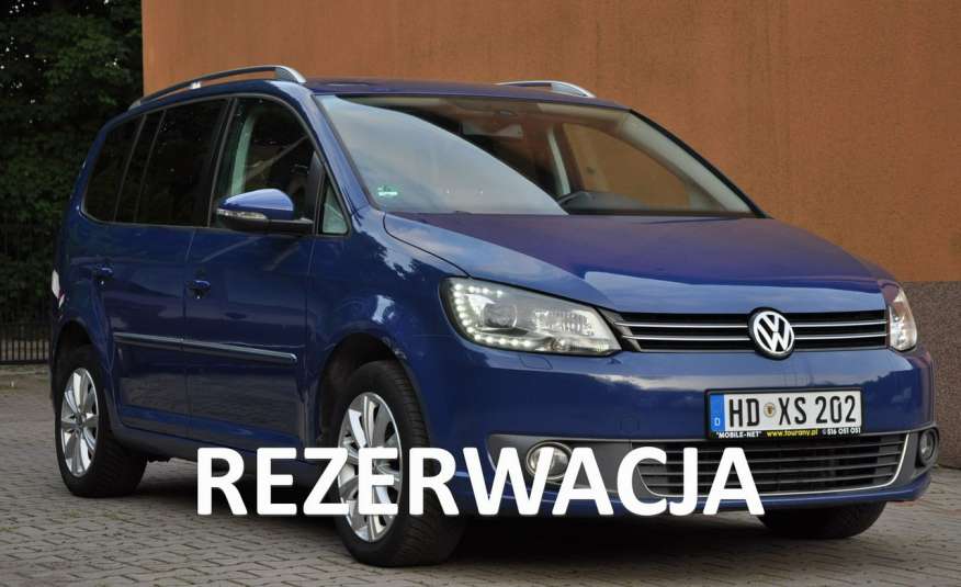 Volkswagen Touran 1.6TDI HighLine LED BiXenon Multi Gwar zdjęcie 