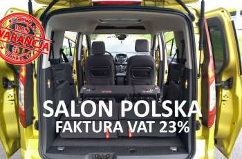 Ford Tourneo Connect 7 osobowy Panoramadach Automat Salon PL Titanium Grand 120KM 56.8netto