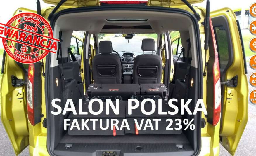 Ford Tourneo Connect 7 osobowy Panoramadach Automat Salon PL Titanium Grand 120KM 56.8netto zdjęcie 