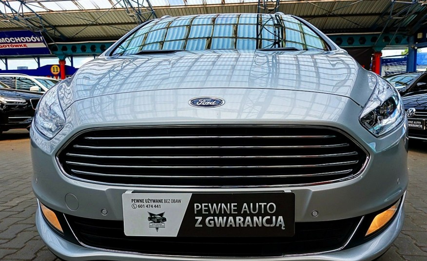 Ford Galaxy 3 Lata GWARANCJA I-wł Kraj Bezwypadkowy 180KM 7-osób TITANIUM FV23% 4x2 zdjęcie 