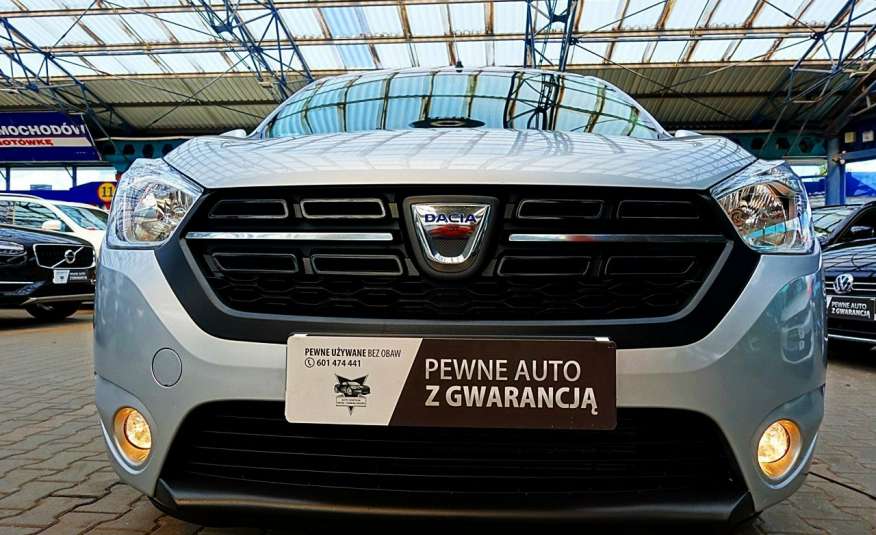 Dacia Lodgy 3 Lata GWARANCJA I-wł Kraj Bezwypadkowy 1.6i LPG 7-osób Laureate FV23% 4x2 zdjęcie 