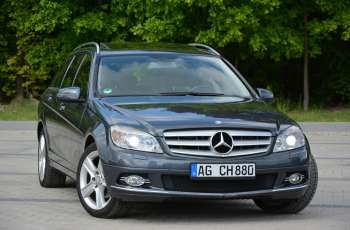 Mercedes C 180 1.8 Kompressor Avantgarde Xenon Skóry 2xParktr. Alu 17"ASO