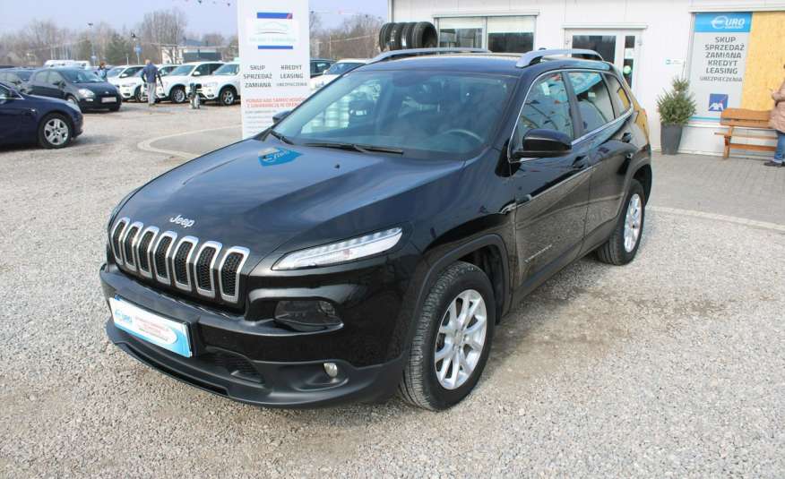 Jeep Cherokee F-Vat.Gwaranacja, Navi, Salon PL, ALU, Czarny zdjęcie 