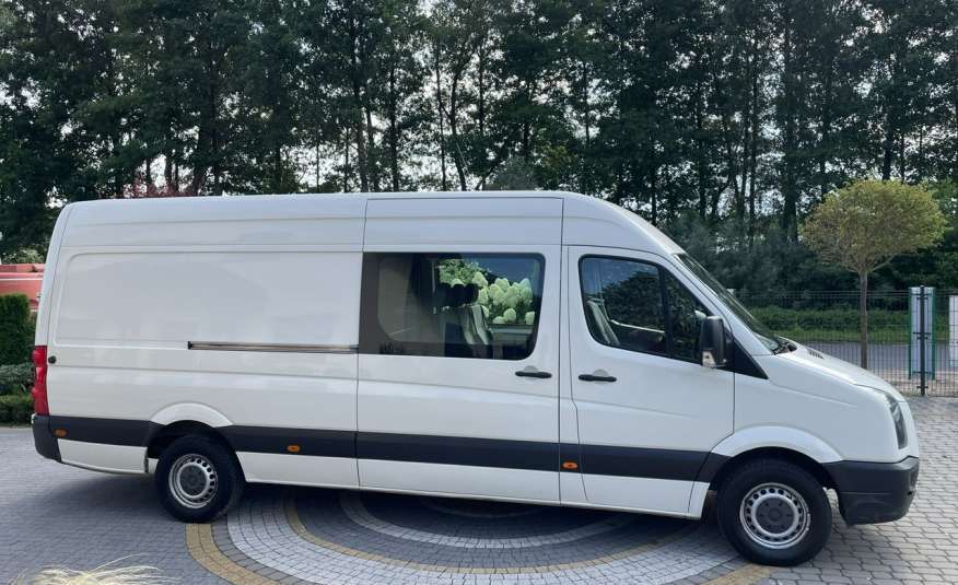 Volkswagen Crafter 2.5 TDi / 6 osobowy / Brygadówka / ZADBANA zdjęcie 