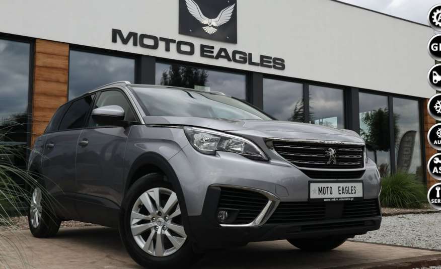 Peugeot 5008 Czujnik martwego pola RADAR 7 osobowy zadbany zdjęcie 
