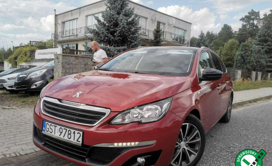 Peugeot 308 Ładny 1.6 Hdi 120 km Navi Ledy Gwarancja zdjęcie 