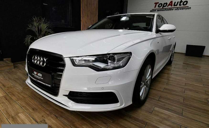 Audi A6 2.0TDI Sline NAVI Zarejestrowany bezwypadkowa FABRYCZNY LAKIER 115tys zdjęcie 