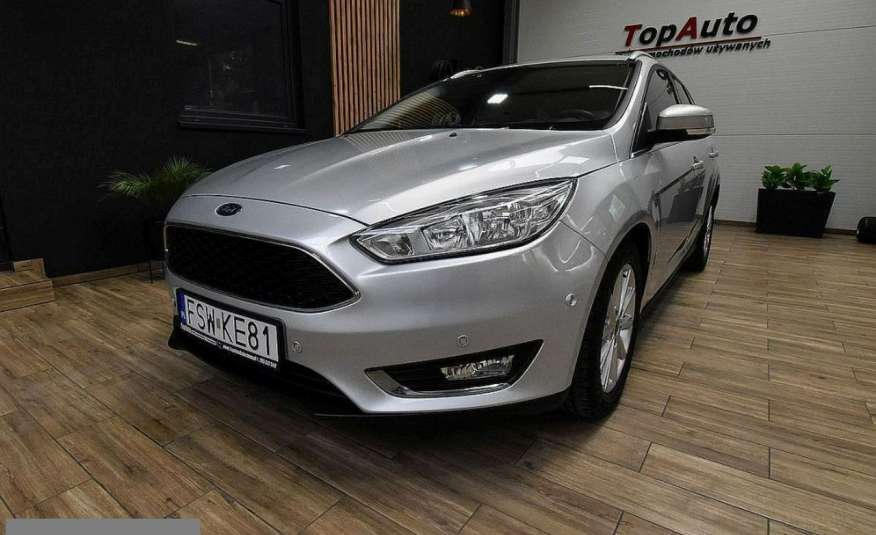 Ford Focus LIFT 2.0TDCI MANUAL LED navi zarejestrowany 133 TYS KM gwarancja zdjęcie 