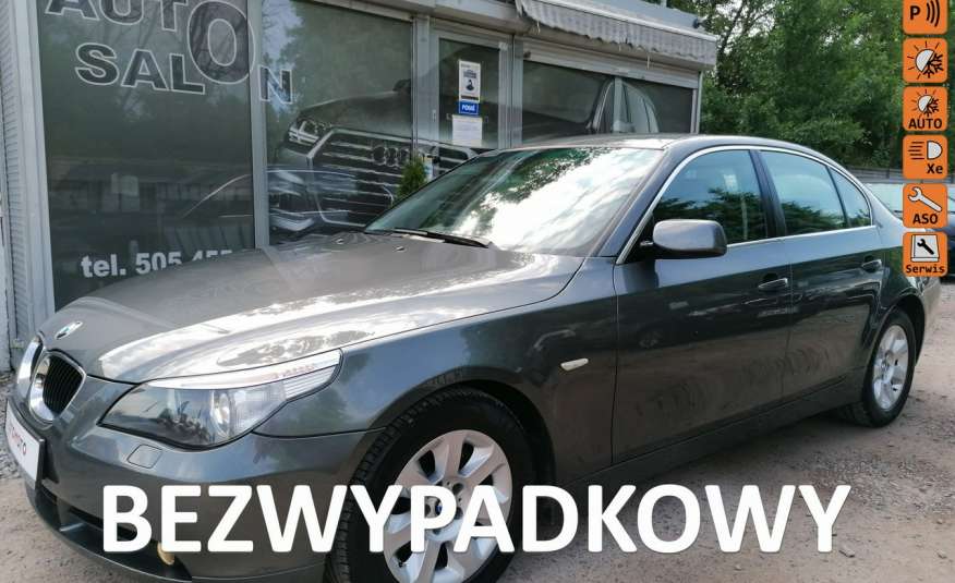 BMW 520 2.2 121tysKM. Automat Skóry Xenon Alu Bez Rdzy Bezwypadk Oplacony zdjęcie 
