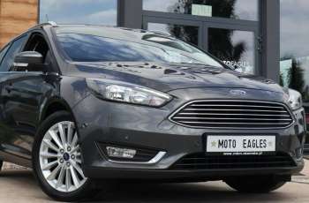 Ford Focus BOGATA WERSJA super opcja, opłacony, TITANIUM, 120KM LED