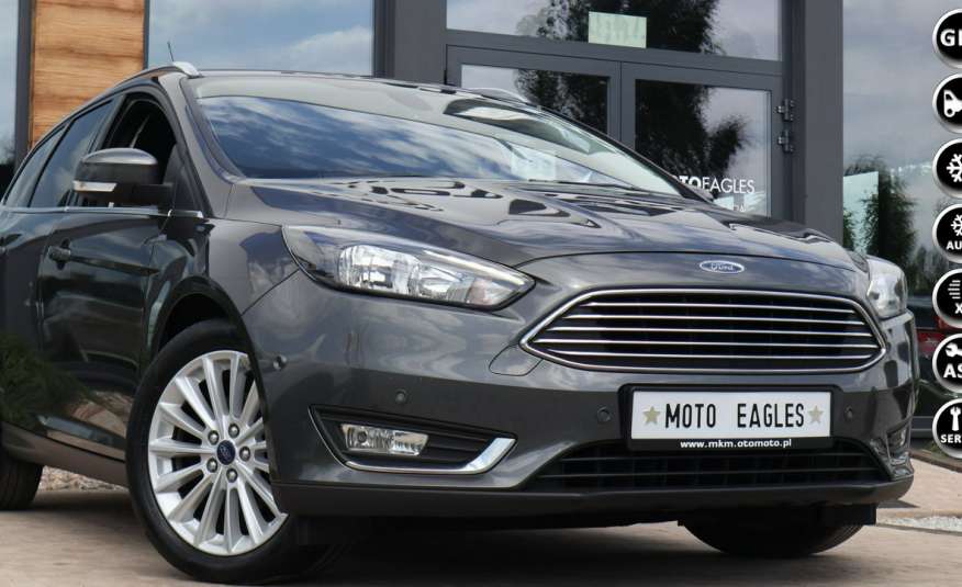 Ford Focus BOGATA WERSJA super opcja, opłacony, TITANIUM, 120KM LED zdjęcie 