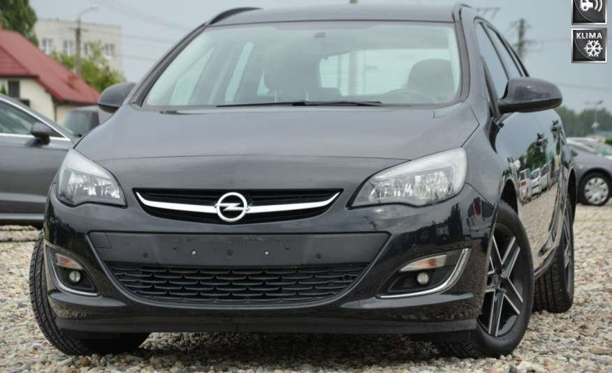 Opel Astra Czarna Zarejestrowana 1.4T 140KM 2xPDC Alu gwarancja zdjęcie 