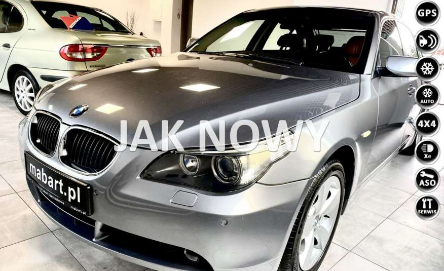 BMW 530 530i xDrive 4x4 258KM Individual Komfort MANUAL BiXenon HiFi Rude Skór zdjęcie 