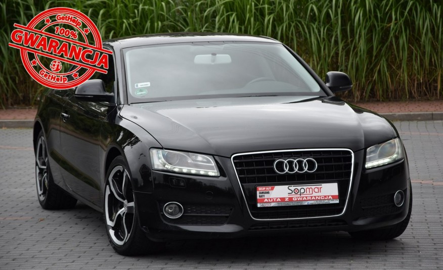 Audi A5 Coupe 2.7TDi 190KM Manual 2009r. Skóra Xenon NAVi LED Polecam zdjęcie 