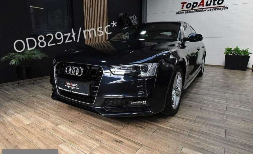 Audi A5 2.0 TDI Sline LIFT NAVI manual bezwypadkowa GWARANCJA film zdjęcie 