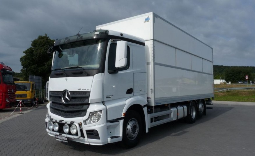 Mercedes ACTROS 2645 / EURO 6 / KONTENER + WINDA / zdjęcie 