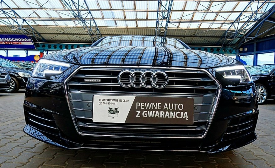 Audi A4 3Lata GWARANCJA I-wł Kraj Bezwypadkowy 2.0TFSI 252KM 4x4 QUATTRO FV23% 4x2 zdjęcie 