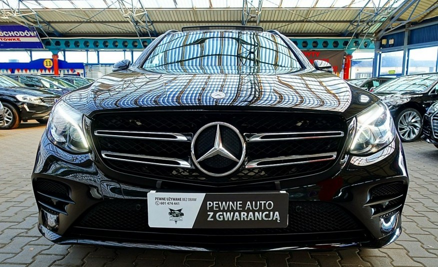 Mercedes GLC 220 3 LATA GWARANCJA Bezwypadkowy AMG 2.2d 4x4 4MATIC Automat IDEAŁ FV23% 4x2 zdjęcie 