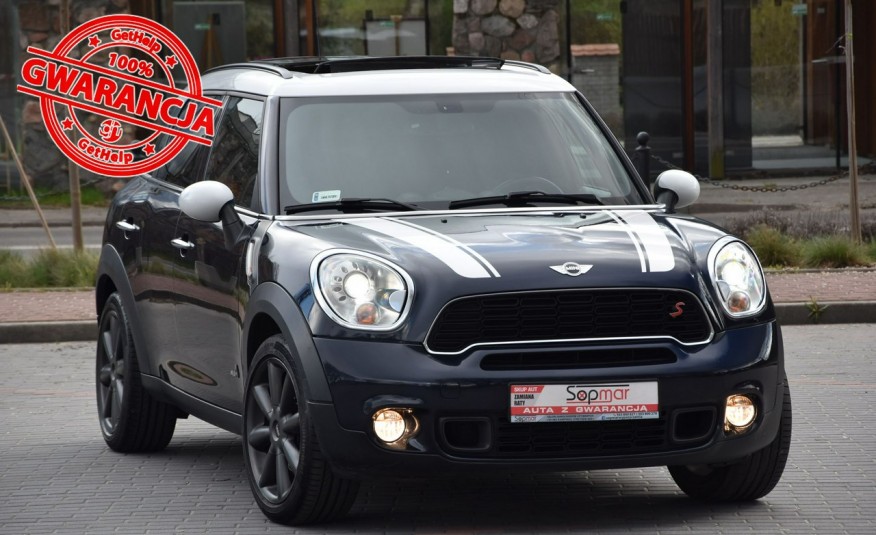 MINI Countryman Cooper SD ALL4 2.0 143KM Manual 2011r. BiX Skóra NAVi Panorama zdjęcie 