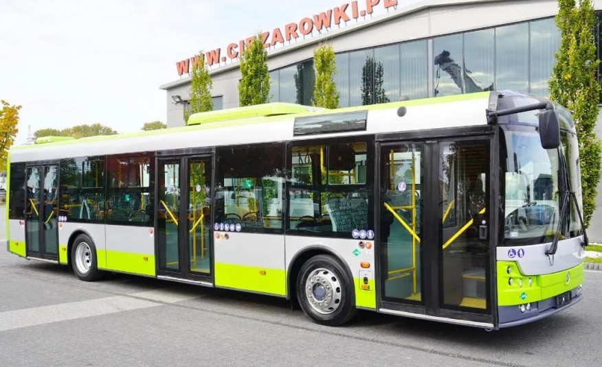 Inny Solbus Solcity SM 12 , LNG , E6 , autobus miejski , 26 + 1 miejsc , 80 pasażerów , 3 wejścia , klima , salon Polska , tylko 130 tys km zdjęcie 