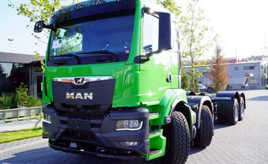 MAN TGS 35.510 8x4 BL CH / EURO 6D / FABRYCZNIE NOWY / NOWY MODEL zdjęcie 