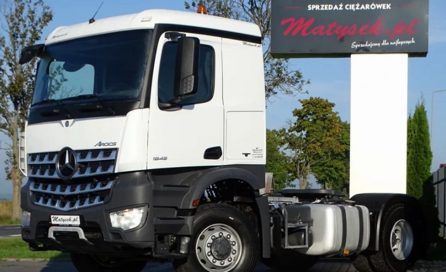 Mercedes AROCS / 1846 / 4 X 4 / HYDRAULIKA / RETARDER / MAŁY PRZEBIEG / CIĄGNIK 4x4 / zdjęcie 