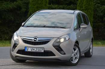 Opel Zafira 1.4T(140KM) 107tys.km Duża Navi Xenon Led Grzana Kierownica ASO Opel