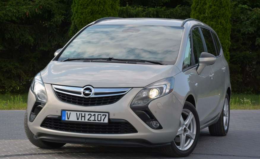 Zafira 1.4T(140KM) 107tys.km Duża Navi Xenon Led Grzana Kierownica ASO Opel zdjęcie 