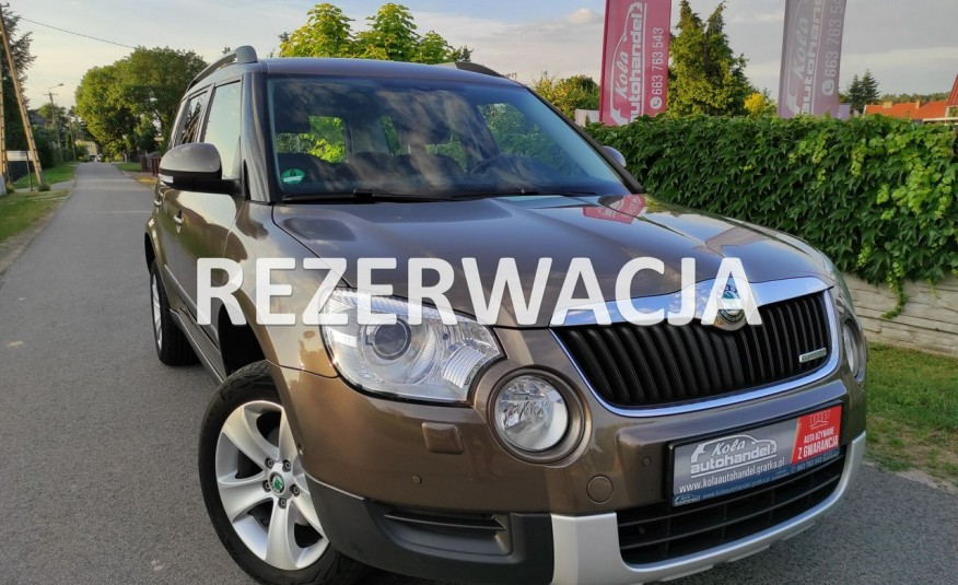 Skoda Yeti Yeti 1.6 TDI 2012r Xenon Alufelgi Navi ParkAssist Opłaty GWARANCJA zdjęcie 
