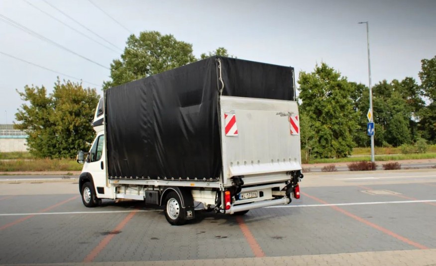 Peugeot Boxer Plandeka 8eu palet / 163km / Winda BAR 750KG zdjęcie 