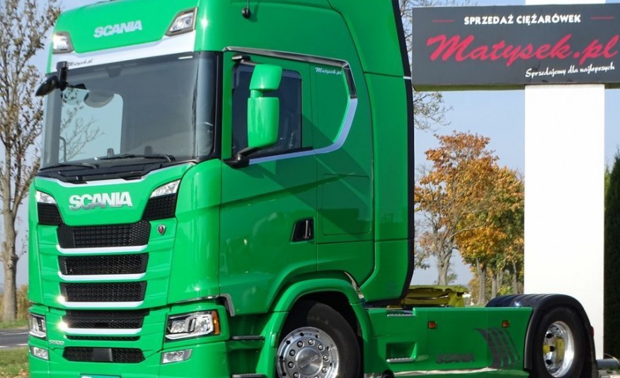 Scania S 500 / RETARDER / NOWY MODEL / NAVI / ALUFELGI / 2018 R / zdjęcie 