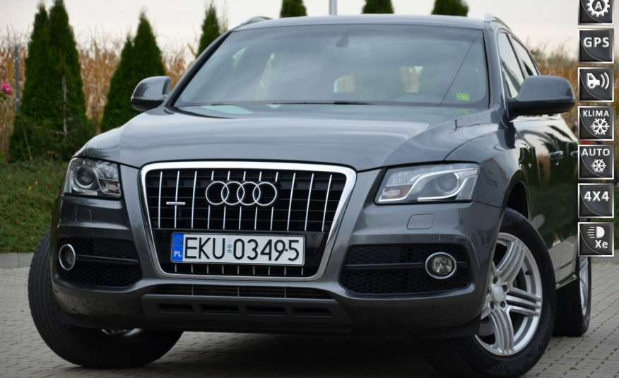 Audi Q5 Zarejestrowane 3.0TDI S-line Panorama B&O Navi Skóra+alc. LED zdjęcie 