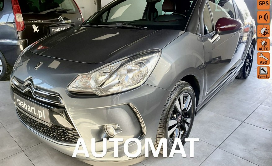 Citroen DS3 1.6 SoChic 120KM Automa ALU PDC LED Klimatronic Skóry Navi Z Niemiec zdjęcie 